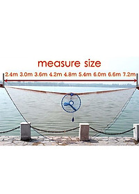 Chài đĩa bay - chài cá Thái Lan sợi dù có đĩa chuyên bắt cá tôm