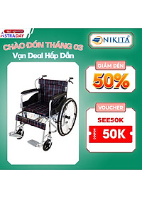 Xe lăn tay cơ bản cho người già, Nhiều mẫu lựa chọn - Hàng chính hãng NIKITA