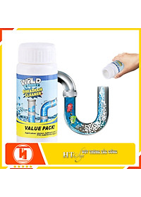 Bột thông tắc cống - HT SYS - Thông tắc cống chậu rửa bát - Thông tắc cống bồn cầu - SIÊU MẠNH - 110G