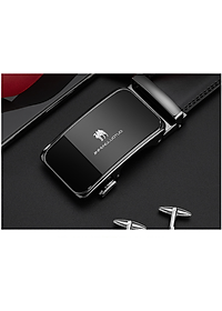 Thắt lưng nam da bò nguyên chất mặt khóa tự động hợp kim cao cấp