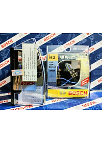 Bóng Đèn Tăng Sáng Bosch H3 12V 55W All Weather 2900K (Hộp 2 bóng)