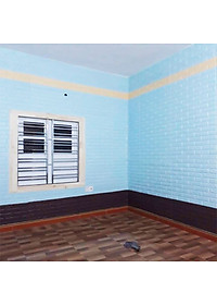 Bộ 15 Tấm Xốp Dán Tường Giả Gạch 3D Dày 3mm 70cmx77cm