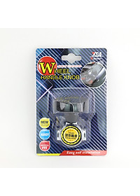 Tay Quay Trợ Lực Vô Lăng Ô Tô CIND JM-7613BS Màu Đen Chỉ Bạc