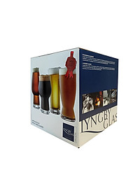 Bộ 4 ly bia pha lê Lyngby Glas Đan Mạch