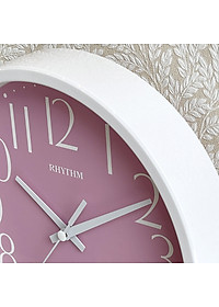 Đồng hồ Rhythm CMG625NR13- Kt 22.3 x 3.8cm, 340g, Vỏ nhựa. Dùng Pin.