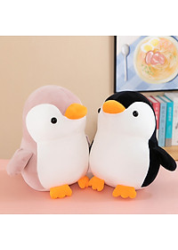 Gấu Bông Chim Cánh Cụt Mập Mềm Mịn Dễ Thương Mẫu Mới (25cm--->45cm) Vải Miniso 4 Chiều Co Giãn Êm Ái, Hàng Cao Cấp An Toàn Cho Trẻ Nhỏ