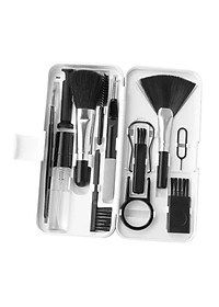 Bộ Dụng Cụ Vệ Sinh Tai Nghe, Bàn Phím, Máy Tính Đa Năng 7 Trong 1, Nhỏ Gọn, Tiện Lợi , Bộ Vệ Sinh Laptop Đa Năng 7 in 1 7in1 Cao Cấp Vệ Sinh Tai Nghe Điện Thoại, Màn Hình, Máy ảnh Nhựa Abs Cao Cấp Dùng Cho / Airpods / iPhone / iPad Quà - Hàng Nhập Khẩu 1