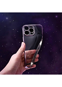 Ốp lưng dẻo trong viền màu bảo vệ camera Sulada cho iPhone 14 ProMax / 14 Pro / 14 Plus / 14 – hàng nhập khẩu