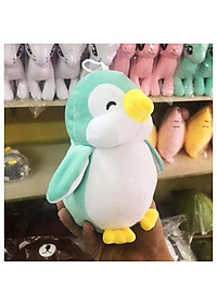 Gấu Bông Chim Cánh Cụt Siêu Mềm Siêu Dễ Thương Cho Bé Và Bạn Gái (20cm--->35cm) Tặng Kèm 1 Móc Khoá Dapu Đính Đá Xinh Xắn Như Hình