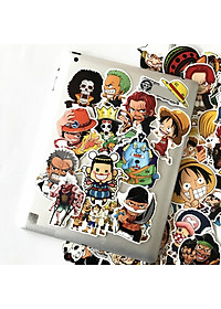 Decal dán tường trang trí các nhân vật hoạt hình sticker trong One Piece (Đảo Hải Tặc) - Hàng Chính Hãng