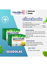 SEADOLAC HỖ TRỢ NHUẬN TRÀNG TỰ NHIÊN CHO TRẺ EM VÀ NGƯỜI LỚN hộp 30 gói/2g