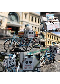 Mô Hình Tự Lắp Ráp DIY Xe Hàng Rong Sài Gòn - Thế Giới Tí Hon - Xe Kẹo Kéo - HR03