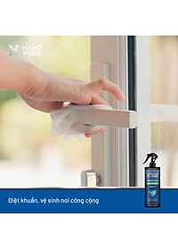 CHAI XỊT NANO BẠC DIỆT KHUẨN KHỬ MÙI NANO XPURE AHT CORP 500ML-NƯỚC RỬA TAY KHÔ XỊT KHỬ MÙI VỆ SINH CƠ THỂ