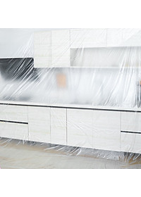 Màng bọc nilon che bụi đa năng KM 4794 keo dính 1 đầu cuộn 4x10m/ 4x20m hàng Nhật