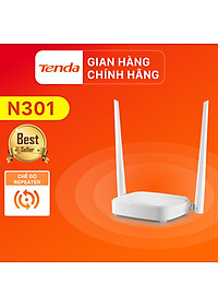 Thiết bị phát Wifi Tenda N301 Chuẩn N 300Mbps - Hàng Chính Hãng