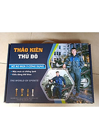 Bộ quần áo mưa 2 lớp 2 chức năng cao cấp - Thảo Kiên