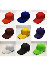 Mũ lưỡi trai THÔ TRƠN đủ màu xinh xắn