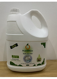 Combo Sản Phẩm Gốc Thực Vật RCB1 Peace Mass - Nước Rửa Chén 3.6l + Nước Rửa Tay 340ml (Thuộc nhóm Sản phẩm Lành tính /Sinh học)
