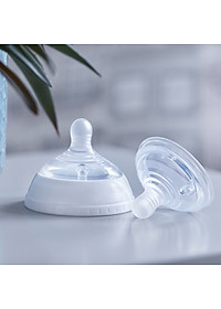 Núm Ty Silicon Siêu Mềm Tự Nhiên Cho Bé Tommee Tippee Natural Start Vari Flow Từ Sơ Sinh (Vỉ đôi, tách lẻ)