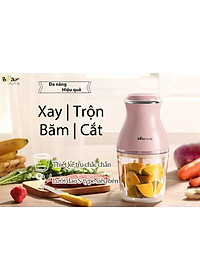 Máy Xay Thịt Thực Phẩm Bear SB-MA02L Xay Cực Êm Dung Tích 2 Lít Công Suất 300 W - Hàng Chính Hãng