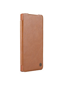 Ốp Lưng Nillkin Qin Prop Leather Case cho Samsung Galaxy S24 Ultra - Hàng Chính Hãng