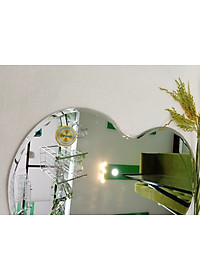 Gương soi Kibath hình trái tim KT 60x64 cm, KB-226