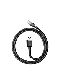 Cáp sạc nhanh, truyền dữ liệu tốc độ cao Baseus Cafule Type C cho Samsung S8/S9/ Note8/ Note9/ Xiaomi/ Huawei/ Oppo/Nokia ( 3A, Sạc nhanh Quick charge 3.0, Siêu bền)- Hàng nhập khẩu