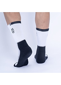 Hộp 5 đôi tất thể thao đá bóng, tennis, cầu lông, chạy bộ chống trơn trượt sợi cotton MRM Manlywear - CB5TTTCDMM