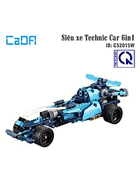 Đồ Chơi Lắp Ráp Xe Kéo Cót Chạy Đà Siêu Xe Technic Car 6in1 C52015W ( 6 trong 1)