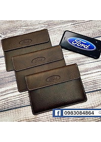 túi hồ sơ xe - ví đựng giấy tờ xe ô tô mazda 
