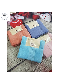Bộ 3 khăn mặt xuất Nhật tặng kèm 1 khăn tắm mềm mịn ( giao mầu ngẫu nhiên )
