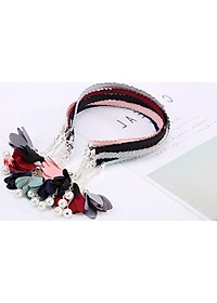 Bờm cài tóc đuôi dài headband giả bông tai dễ thương