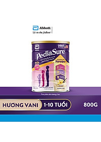 Nơi bán 1 Lon Pediasure 800g (Dành cho trẻ từ 1 - 10 tuổi) - Tặng 2 Gói Dùng Thử