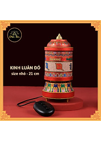 Kinh luân điện -Bánh xe cầu nguyện cắm điện, có kinh bên trong.