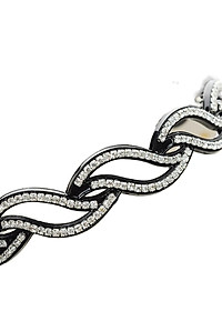 Cài tóc nữ nhựa đính đá 