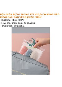 Set Chai Chiết Du Lịch 4 Màu Pastel Siêu Xinh Combo Chai Chiết Mỹ Phẩm Mini – Gọn Nhẹ, Sang Xịn Bộ Chiết Đựng Mỹ Phẩm Du Lịch – Nhỏ Gọn Chuẩn Trend Set Chai Silicone Du Lịch – Không Rò Rỉ, Mềm Mịn SBộ Chai Mini Đi Du Lịch – Màu Dễ Thương, Dễ Phân Loại