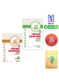 Combo Minna No Nihongo Tiếng Nhật Cho Mọi Người Sơ Cấp 1: 25 Bài Đọc Hiểu Trình Độ Sơ Cấp + 25 Bài Luyện Nghe hover