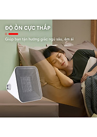 Quạt sưởi gốm ấm Mini nhập khẩu không khô da Fujihome, Hàng Chính hãng bảo hành 2 năm