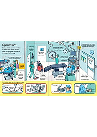 Sách - Anh: Look inside a Hospital