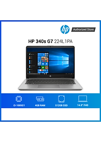 Laptop HP 340s G7 224L1PA i3 1005G1 | 4GB RAM | 512GB SSD | 14″ FHD | Win 10 | Xám – Hàng Chính Hãng