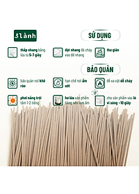 Nhang Trầm Hương Thượng Hạng 3 Lành Dài 23-30-40cm, Hộp 100-400gr Tự Nhiên 100% >15 Năm Trầm Thờ Cúng Thư Giãn Xông Nhà