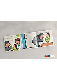 Truyện Ehon bé 1-2-3 tuổi - Chạm tay nhau