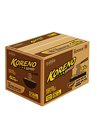 Thùng 8 Lốc Mì vị Lẩu Thái chua cay Koreno Jumbo 500g
