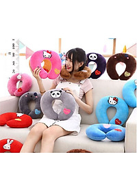 Gối Kê Cổ Chữ U hình thú  (Màu ngẫu nhiên)- Henrysa