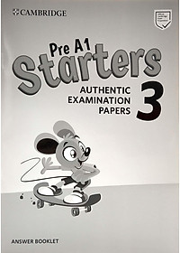 Pre A1 Starters 3 Answer Booklet: Authentic Examination Papers