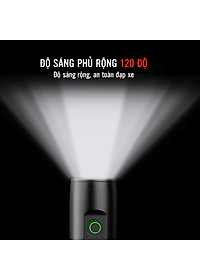 Pha Xe Đạp Mini 300 lumens EOS290 Sạc Điện USB Sáng Mạnh 3 Chế Độ Chống Nước Vỏ Hợp Kim Nhôm (pin 2000mAh) MaiLee