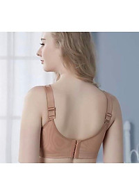 Áo lót big size 198 ren lưới bản to 4 móc cài không gọng đệm mỏng cho người ngực to