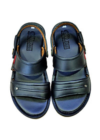 Giày Sandal Nam Da Bò Thật TiTi ĐÔ Cao Cấp DNA2168d