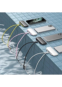 Túi chống nước cao cấp cho điện thoại 7.2 inch trở xuống chuẩn chống nước IPx8 hiệu Baseus Let'sGo - Hàng nhập khẩu