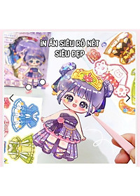Đồ Chơi Búp Bê Từ Tính Nam Châm Thay Trang Phục Công Chúa